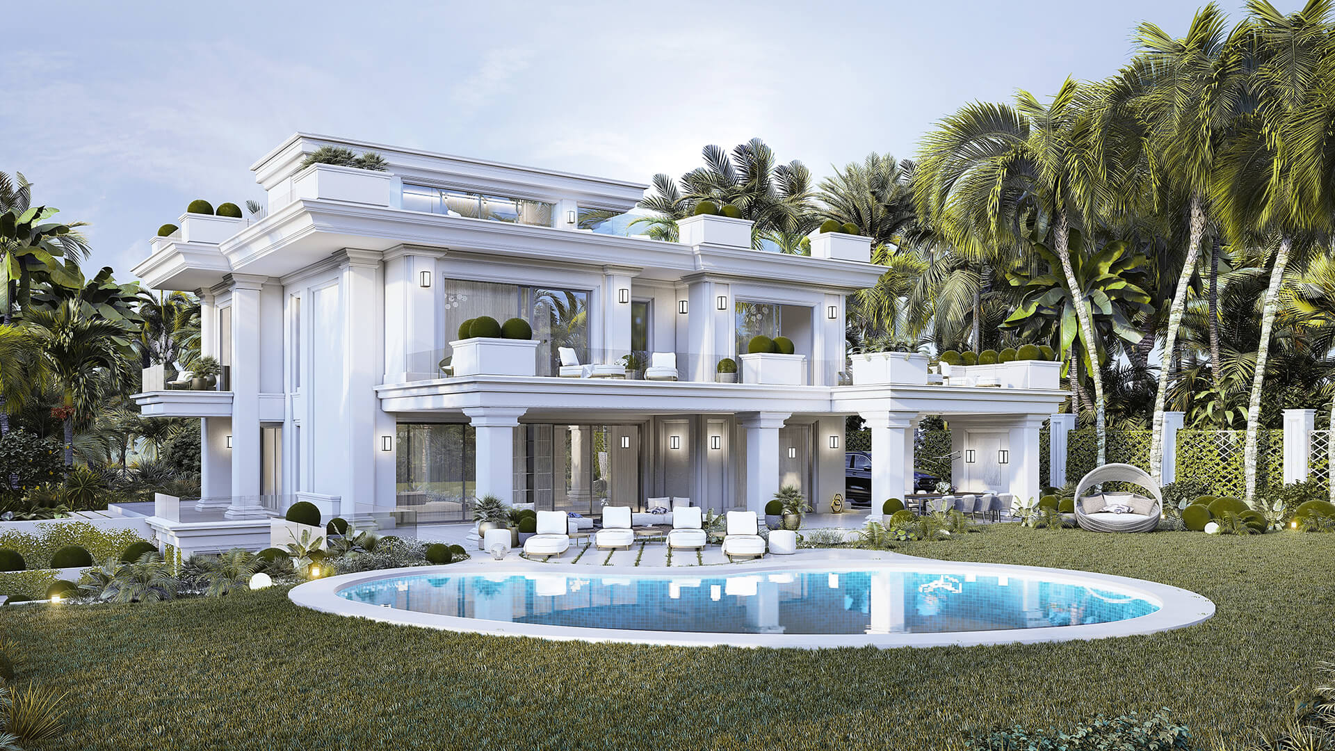 Villas Lomas de Marbella Club - Golden Mile, Marbella New Property For Sale